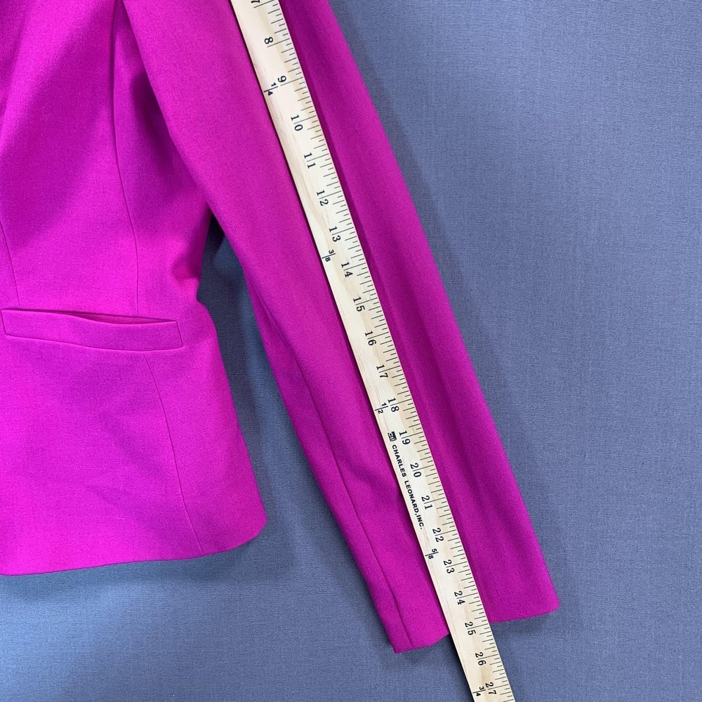 Calvin Klein Blazers Womens 6 Pink & Blue Lined Notch Lapel Classic Lot Of 2 - Picture 9 of 16